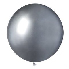 Воздушный шар 19’ хром Gemar G150-089 Серебро (48 см), 10 шт