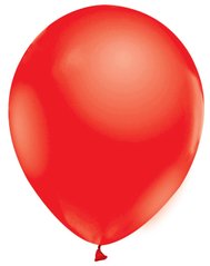 Латексна кулька Balonevi червона (M03) металік 12" (30см) 100шт.