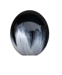 Ексклюзивна латексна кулька чорна з срібним 12"(30см.) ТМ Balonevi 1шт.