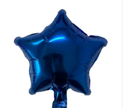 Фольгована кулька Pinan "Зірка" синя металік 10"(25см) 1шт.