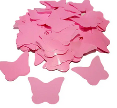 Конфеті метелики рожевого кольору, 100 гр./уп.