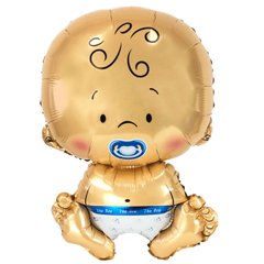 Фольгована кулька фігура Pinan "Малюк хлопчик" 70 см. в уп. (1шт.)