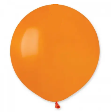 Латексна кулька Kalisan оранжева (Orange) пастель 18"(45см) 1шт