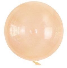 Кулька Bubbles КНР сфера 30' (75см) кристал помаранчевий (1 шт)