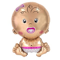 Фольгована кулька фігура Pinan "Малюк дівчинка" 70 см. в уп. (1шт.)