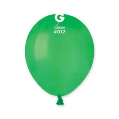 Кулька латекс ДЖ Gemar 5' (13см) пастель 12 зелений (100 шт)