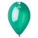 Латексна кулька Gemar зелена (55) металік 10" (26 см) 100 шт