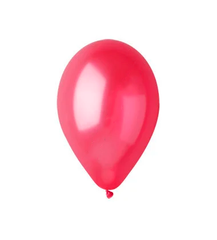 Латексна кулька Gemar червона (53) металік 10" (26 см) 100 шт