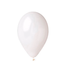 Латексна кулька Gemar біла (29) металік 10" (26 см) 100 шт