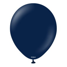 Латексна кулька Kalisan темно-синя (Navy) пастель 5"(12,5см) 100шт