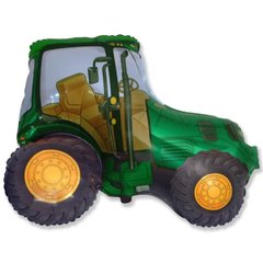 Фольгированный шар 37’ Flexmetal Трактор, зеленый, 94 см