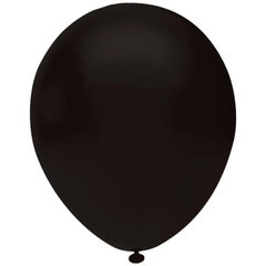 Латексна кулька Balonevi чорна (P07) пастель 5" (12,5см) 100шт.