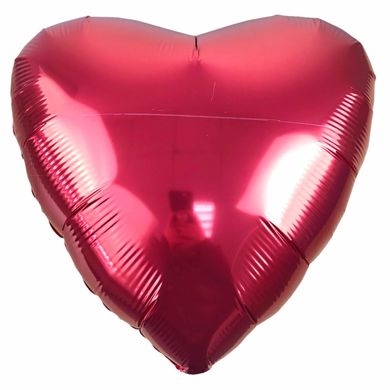 Фольгированный шар 19’ Agura (Агура), уценка, Сердце красное, 49 см