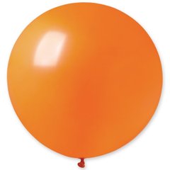 Латексна кулька Gemar помаранчева (04) пастель, без смужок 31" (80 см) 1 шт