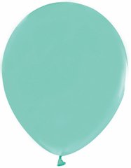 10"(2,2грам) Повітряна кулька Balonevi аквамаринового кольору 100шт