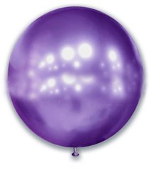Латексна кулька Show фіолетова хром 21" (52,5 см) 1 шт