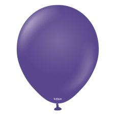 Латексна кулька Kalisan фіолетова (Violet) пастель 5"(12,5см) 100шт