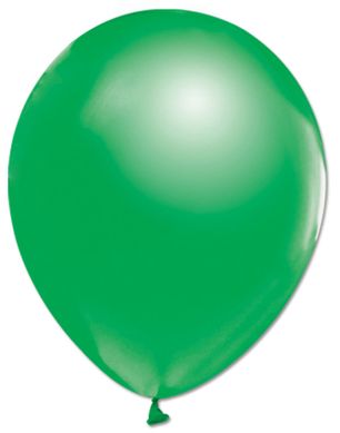 Латексна кулька Balonevi зелена (P12) 10" (25 см) 100 шт
