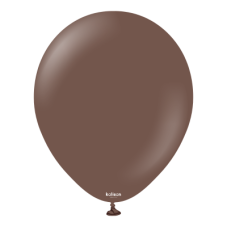 Латексна кулька Kalisan шоколадна (Chocolate brown) пастель 5"(12,5см) 100шт