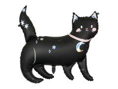Кулька фольга PD фігура (96х95 см.) "Казковий кіт" чорний (1 шт)
