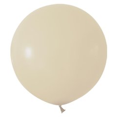 Латексна кулька Balonevi кольору білий пісок (P40) 24" (60см) 1шт.