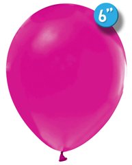 6" повітряна кулька Balonevi кольору фуксія 100шт