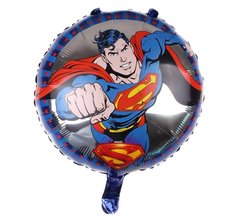 Фольгована кулька Pinan зірка "Супермен" кольорова 18"(45см) 1шт.