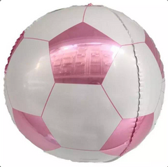 Фольгована кулька сфера Pinan"М'яч" рожева 27х62 см. в уп. (1шт.)