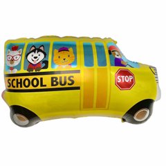 Кулька фольга КНР фігура 35' (87x62см) "Шкільний автобус", в уп (1шт)