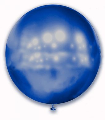 Латексна кулька Show синя хром 24" (60 см.) 1шт.