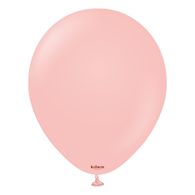 Латексна кулька Kalisan рожева (Baby pink) пастель 12"(30см) 100шт