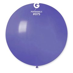Латексна кулька Gemar барвінкова (75) пастель 31" (80см) 1 шт
