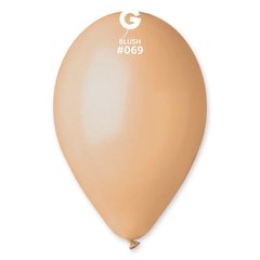 Воздушные шарики 10' пастель Gemar G90-69 Телесный (26 см) 100 шт
