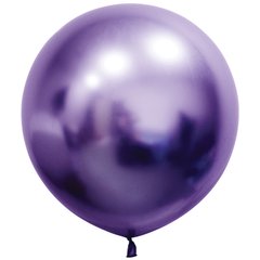 24" Кулька-гігант Balonevi кольору фіолетовий хром (1шт)