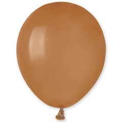 Латексна кулька Gemar мокко (076) пастель 5" (12,5см) 100шт.