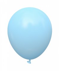 Латексна кулька Kalisan блакитна (Baby Blue) пастель 12"(30см) 100шт