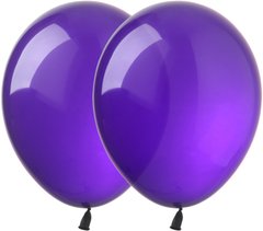Латексные шары 12’’ декоратор Kalisan Турция 31 фиолетовый (30 см), 100 шт
