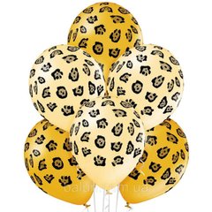 Латексні повітряні кульки В105 12" (30 см) "Плями леопарда" Belbal 25 шт