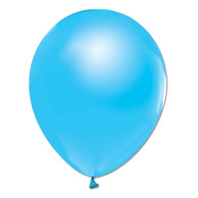 Латексна кулька Balonevi блакитна (M05) металік 12" (30см) 100шт.