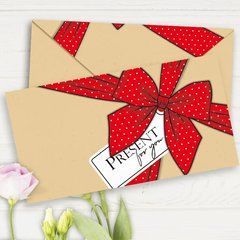 Подарунковий конверт "Present for you"