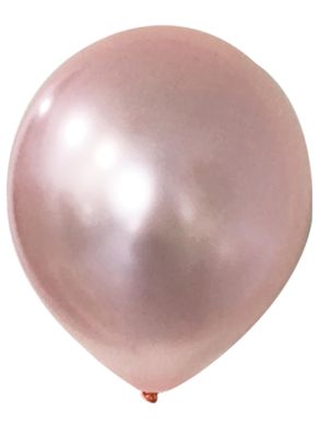 Латексна кулька Balonevi рожеве золото (M26) металік 10" (25 см.) 100шт.
