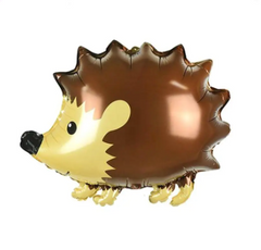 Фольгована кулька фігура Pinan "Їжачок" коричнева 55х49 см. в уп. (1шт.)