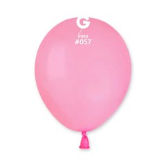 Латексна кулька Gemar рожева (057) пастель 5" (12,5см) 100шт.