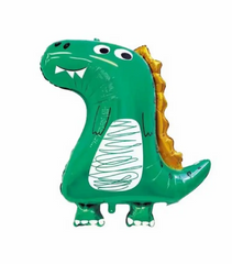 Фольгована кулька фігура Pinan "Динозавр" зелена 67х86 см. в уп. (1шт.)