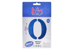 Фольгована кулька цифра "0" royal blue сатин Balun 30" (76 см) 1 шт