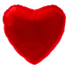 Фольгированный шар 19’ Agura (Агура) Сердце красное, 49 см