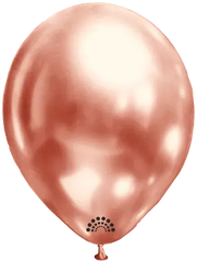Латексна кулька Show (Rose Gold Brilliance 204) рожеве золото хром 5"(12,5см) 1шт