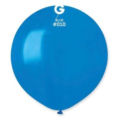 Воздушный шар 19’ пастель Gemar G150-10 Синий (48 см), 10 шт