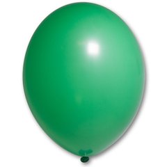 Латексна кулька Belbal яскраво-зелена (135) пастель В85 10,5" (27 см.) 50 шт.
