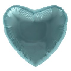 Фольгированный шар 19’ Agura (Агура) Сердце бирюзовое, 49 см